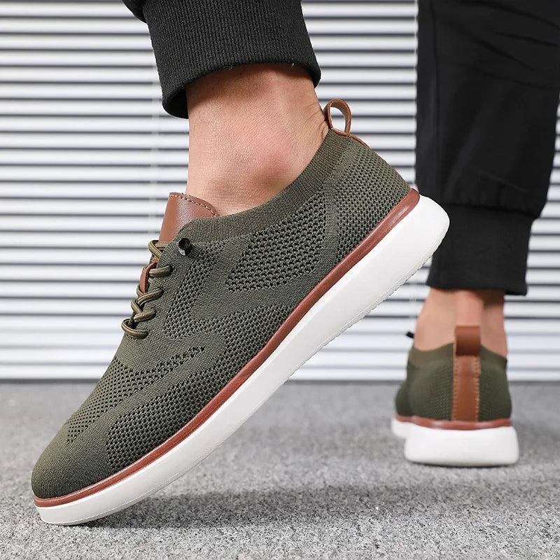 Męskie sneakersy o sportowo-eleganckim wyglądzie