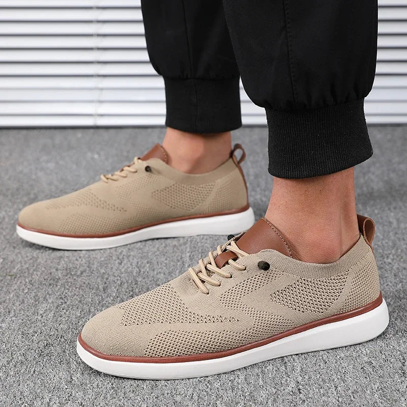 Męskie sneakersy o sportowo-eleganckim wyglądzie