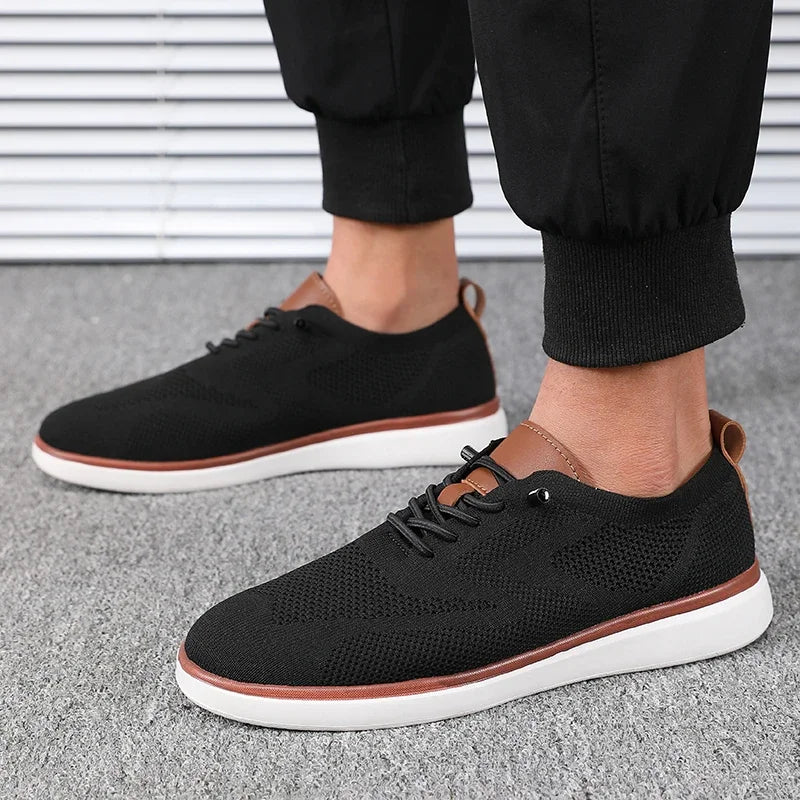 Męskie sneakersy o sportowo-eleganckim wyglądzie