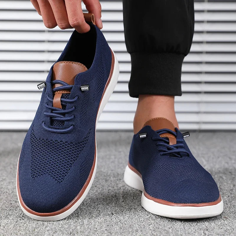 Męskie sneakersy o sportowo-eleganckim wyglądzie