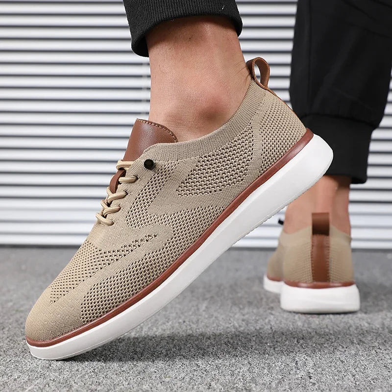 Męskie sneakersy o sportowo-eleganckim wyglądzie